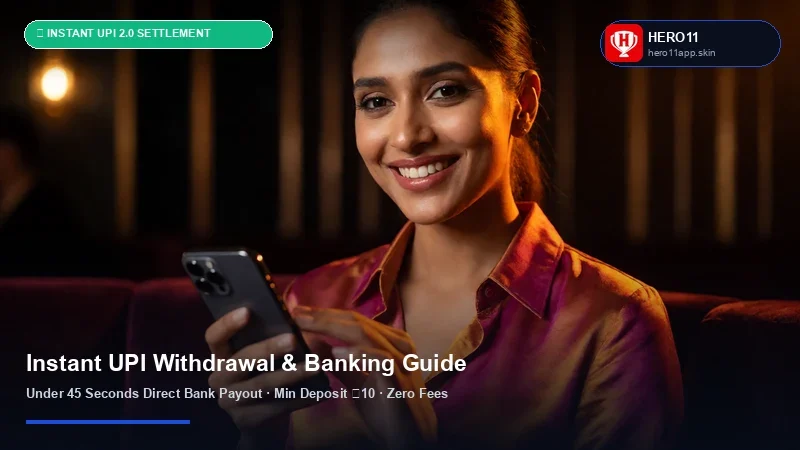 Hero11 Instant UPI Withdrawal & ₹10 INR Deposit Tutorial